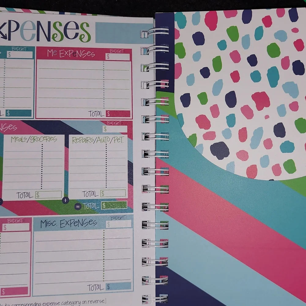 Budget Binder Multicolor Notebook - Picture 3 of 3